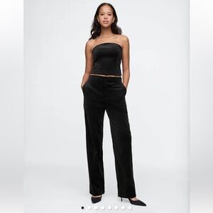 ✨GAP High Rise Velvet Straight Pants✨size 6P/6 Petite ✨NEW WITH TAGS✨